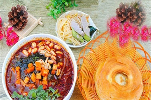 谢记酸辣粉锅魁